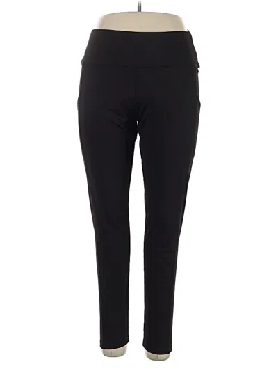 Pre-owned New Look Active Pants In Black