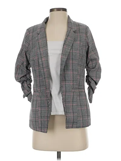 Pre-owned New Look Blazer Jacket In Gray