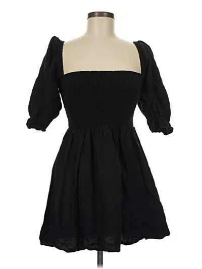 Pre-owned New Look Casual Dress In Black