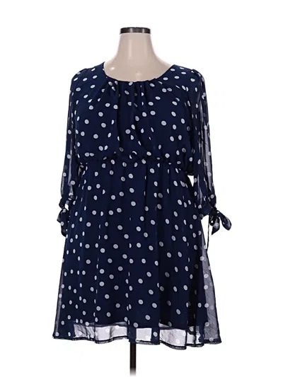 Pre-owned New Look Casual Dress In Blue