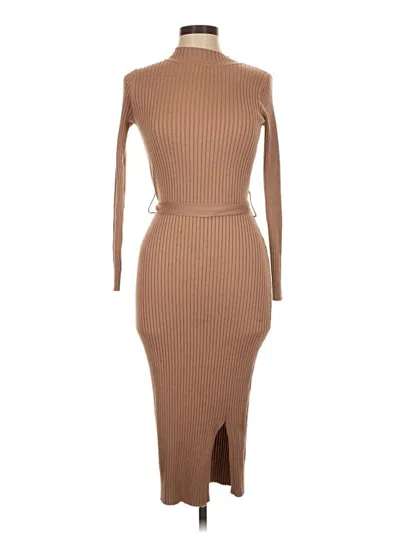 Pre-owned New Look Casual Dress In Brown