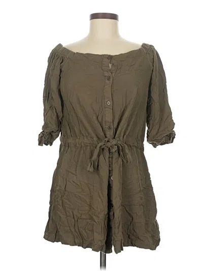Pre-owned New Look Casual Dress In Brown