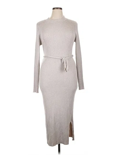 Pre-owned New Look Casual Dress In Gray