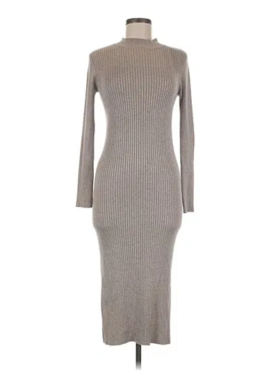 Pre-owned New Look Casual Dress In Gray