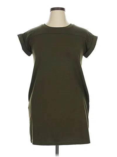 Pre-owned New Look Casual Dress In Green