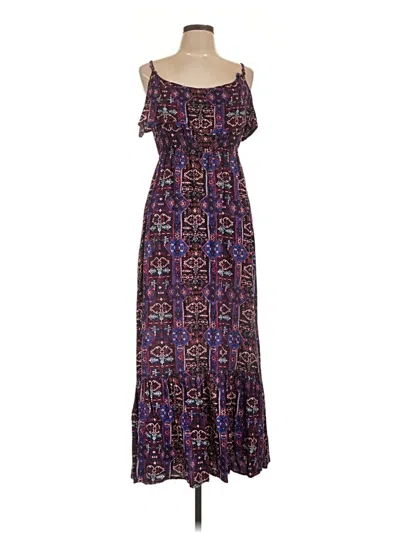 Pre-owned New Look Casual Dress In Purple