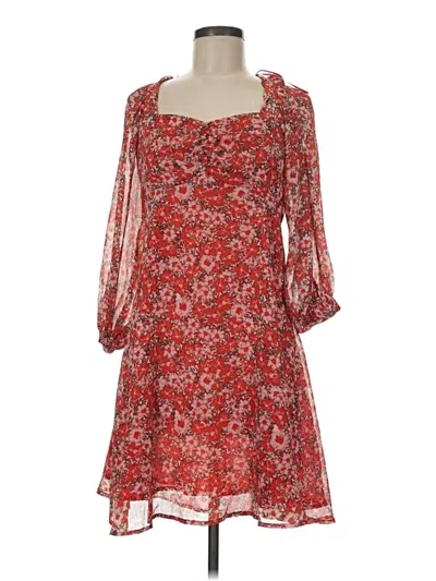 Pre-owned New Look Casual Dress In Red
