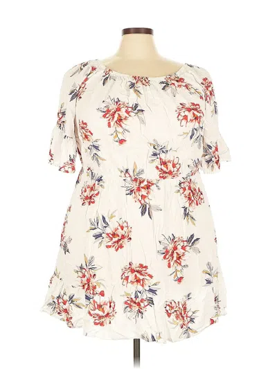 Pre-owned New Look Casual Dress In White