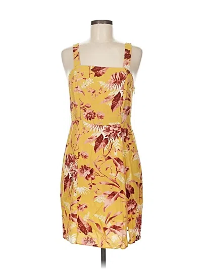 Pre-owned New Look Casual Dress In Yellow