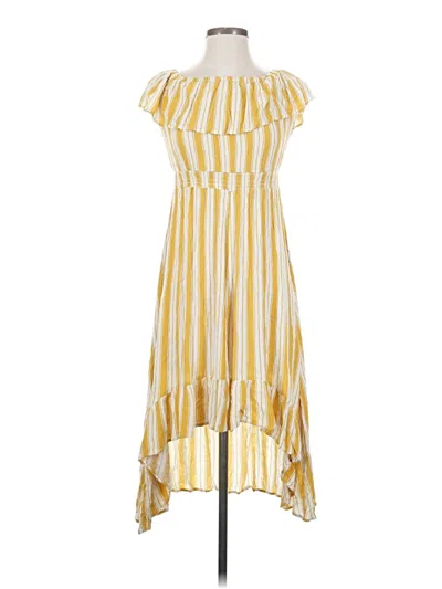Pre-owned New Look Casual Dress In Yellow