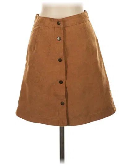 Pre-owned New Look Casual Skirt In Brown