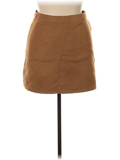 Pre-owned New Look Casual Skirt In Brown