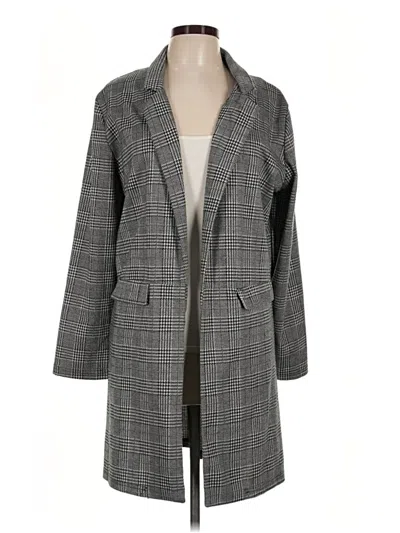 Pre-owned New Look Coat In Gray