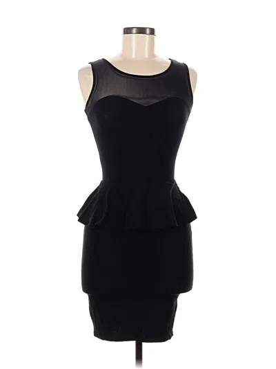 Pre-owned New Look Cocktail Dress In Black
