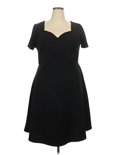 Pre-owned New Look Cocktail Dress In Black