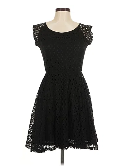 Pre-owned New Look Cocktail Dress In Black