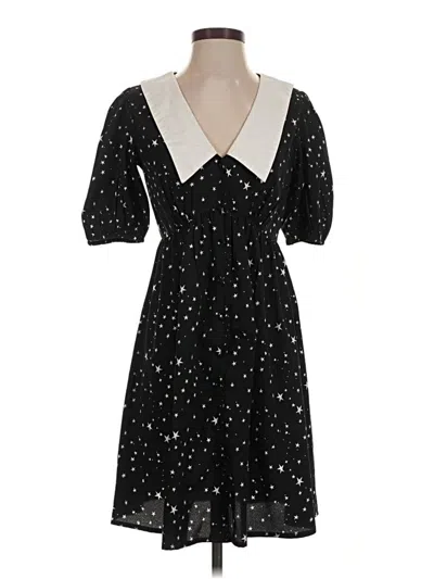 Pre-owned New Look Cocktail Dress In Black