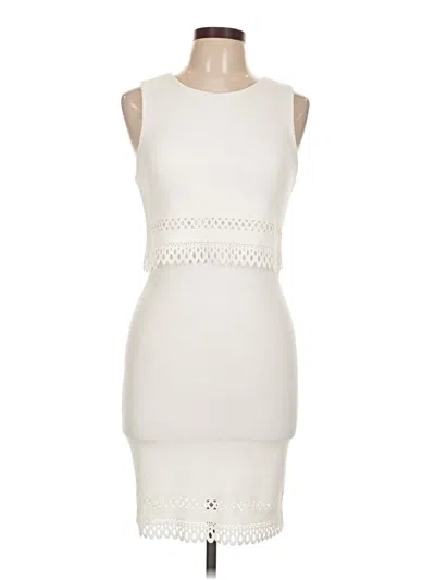 Pre-owned New Look Cocktail Dress In White