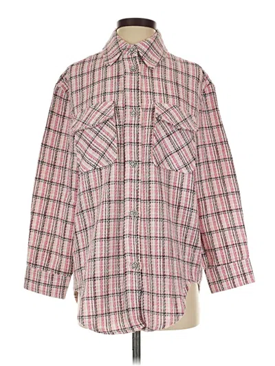 Pre-owned New Look Fleece Jacket In Pink