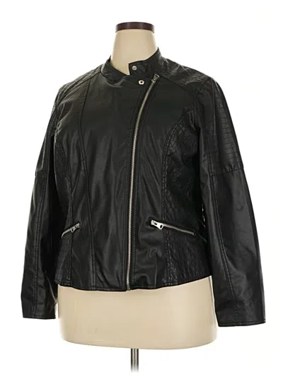 Pre-owned New Look Jacket In Black
