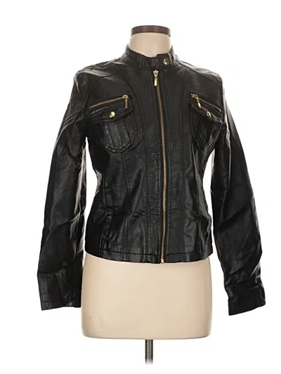 Pre-owned New Look Jacket In Black