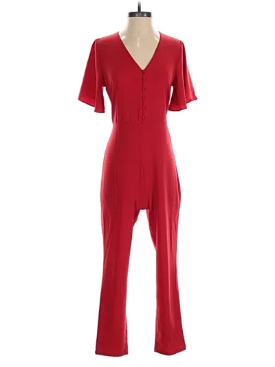 Pre-owned New Look Jumpsuit In Red