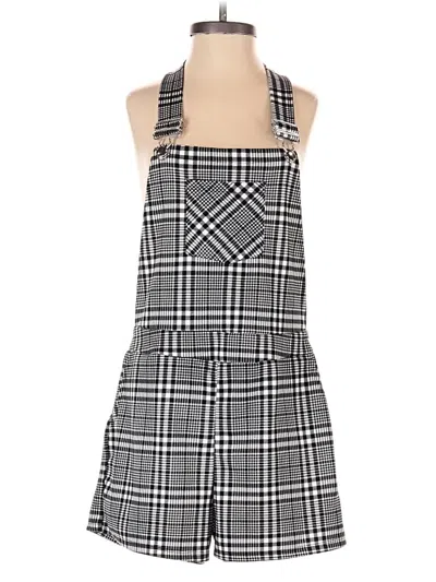 Pre-owned New Look Overall Shorts In Gray