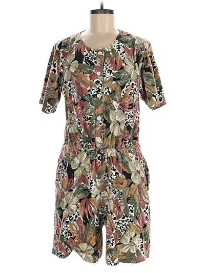 Pre-owned New Look Romper In Brown