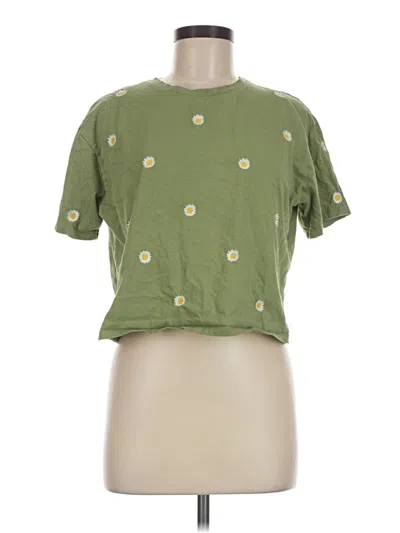 Pre-owned New Look Short Sleeve T-shirt In Green