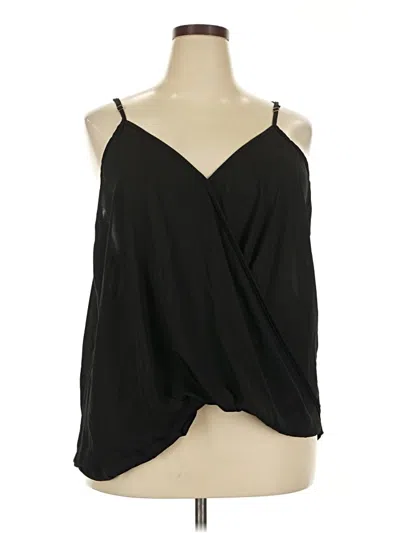 Pre-owned New Look Sleeveless Blouse In Black