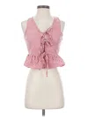 New Look Sleeveless Blouse In Red