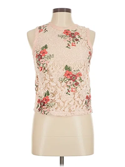 Pre-owned New Look Sleeveless Blouse In White