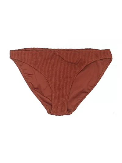 Pre-owned New Look Swimsuit Bottoms In Brown