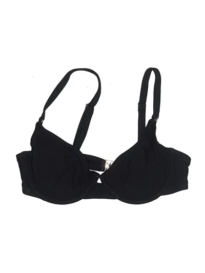 Pre-owned New Look Swimsuit Top Black Swimwear