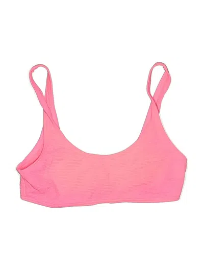 Pre-owned New Look Swimsuit Top Pink Swimwear