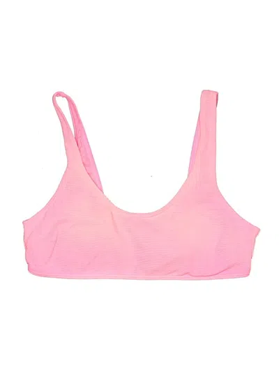 Pre-owned New Look Swimsuit Top Pink Swimwear