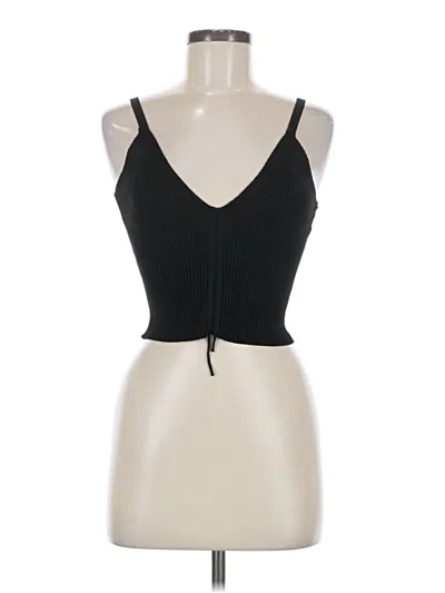 Pre-owned New Look Tank Top Black Halter Neckline Tops