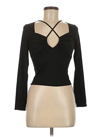 Pre-owned New Look Tank Top Black Halter Neckline Tops
