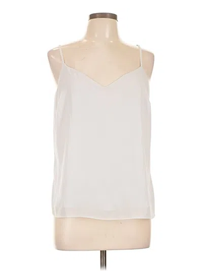 Pre-owned New Look Tank Top Ivory Halter Neckline Tops In White