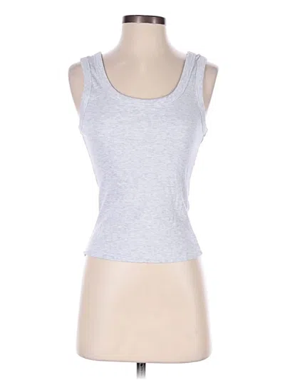 Pre-owned New Look Tank Top Silver Strapless Neckline Tops
