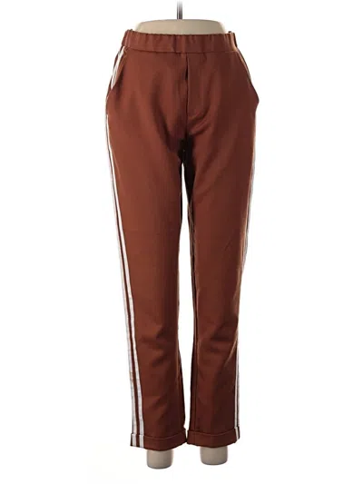 Pre-owned New Look Track Pants In Brown
