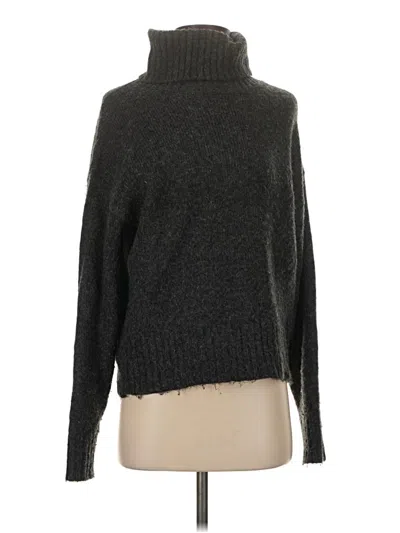 Pre-owned New Look Turtleneck Sweater In Gray