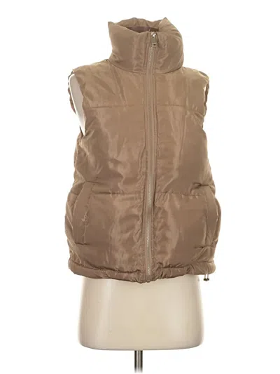 Pre-owned New Look Vest In Brown