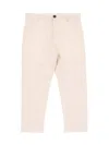 New Market Goods Khadi Tapered Pants In Cream In White