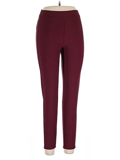 Pre-owned New Mix Usa Active Pants In Burgundy