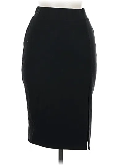 Pre-owned New Mix Usa Formal Skirt In Black