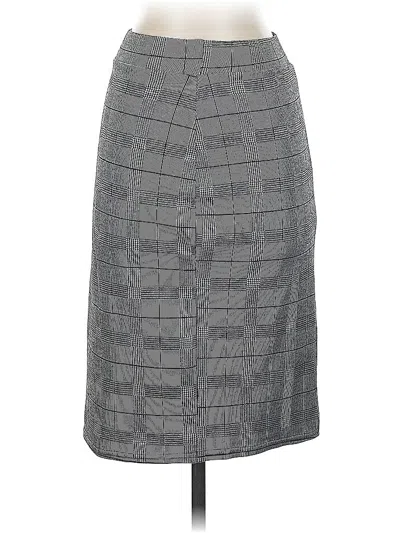 Pre-owned New Mix Usa Formal Skirt In Gray