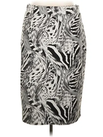 Pre-owned New Mix Usa Formal Skirt In Silver