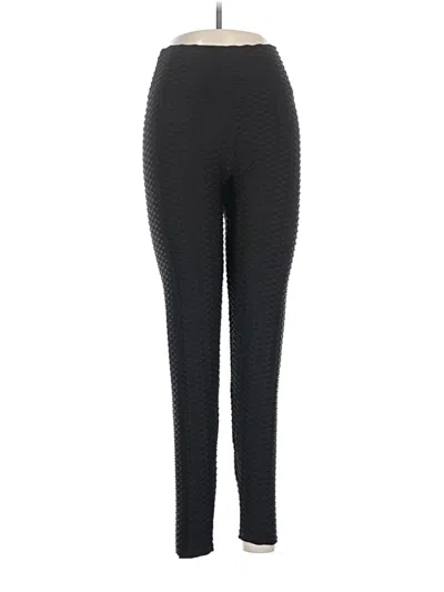 Pre-owned New Mix Usa Leggings In Black