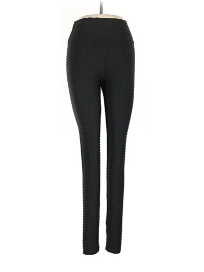 Pre-owned New Mix Usa Leggings In Black